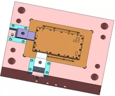 Tablet PC back cover injection mold design