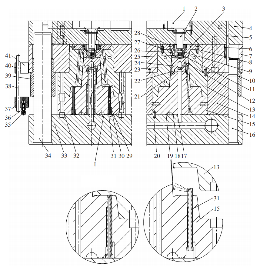 Bernoulli effect in air ejection of thin-walled plastic parts